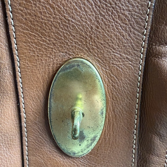 Mulberry Alexa Brown with Gold Hardware - Picture 12 of 15